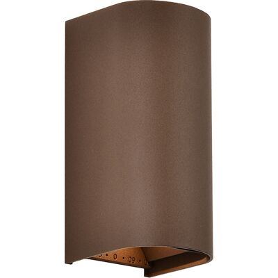 V-Tac 10w Led Außenwandleuchte Zylindrisch Braun Corten Auf- Und Abwärts Einstellbare Farbtemperatur Ip65 24350 V-Tac 10w Led Außenwandleuchte Zylindrisch Braun Corten Auf- Und Abwärts Einstellbare Farbtemperatur Ip65 24350