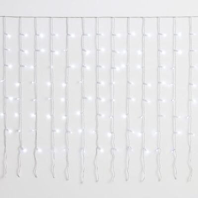 Ettroit 200er Led-Lichterkette, 5m, Weißes Licht, Weißes Kabel, Ip65, Ausziehbar, Weißer Blitzeffekt, Mit 50cm Gleichmäßigen Drähten, Weihnachtsgirlande, Geschäfte, Weihnachtsbalkon Ettroit 200er Led-Lichterkette, 5m, Weißes Licht, Weißes Kabel, Ip65, Ausziehbar, Weißer Blitzeffekt, Mit 50cm Gleichmäßigen Drähten, Weihnachtsgirlande, Geschäfte, Weihnachtsbalkon