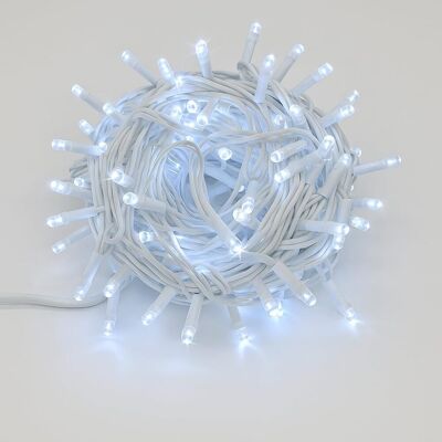 Ettroit 300 Led Lichterkette, 30m, Weißes Licht, Weißes Kabel, Ip65, Ausziehbar, Blitzeffekt, Weihnachtsgirlande, Geschäfte, Weihnachtsbalkon Ettroit 300 Led Lichterkette, 30m, Weißes Licht, Weißes Kabel, Ip65, Ausziehbar, Blitzeffekt, Weihnachtsgirlande, Geschäfte, Weihnachtsbalkon