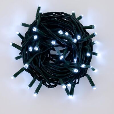 Ettroit Lichterkette Mit 100 Leds, 10 M, Weißes Licht, Schwarzes Kabel, Ip65, Ausziehbar, Blitzeffekt, Weihnachtsgirlande, Geschäfte, Balkon Ettroit Lichterkette Mit 100 Leds, 10 M, Weißes Licht, Schwarzes Kabel, Ip65, Ausziehbar, Blitzeffekt, Weihnachtsgirlande, Geschäfte, Balkon
