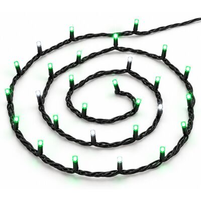 Crylight ETTROIT Lichterkette 10m Grün mit Blitz IP65 Außen Crylight ETTROIT Lichterkette 10m Grün mit Blitz IP65 Außen