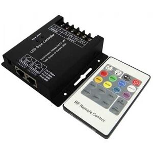 V-Tac Vt-2420 Sync-Controller Für Led-Streifen Rgb Rj45 Mit Fernbedienung - Sku 3339