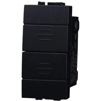 Ettroit Doppelwippe 1P+1P NO - Doppel-Schalter Ettroit Doppelwippe 1P+1P NO - Doppel-Schalter