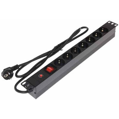 Pdu Rack 1u 19" - 90l19-7f Pdu Rack 1u 19" - 90l19-7f