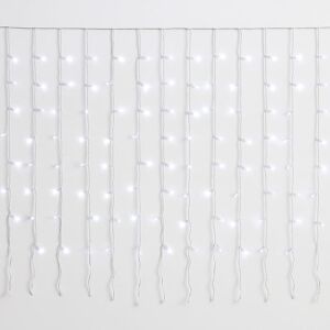 Ettroit 200 Led-Lichterkette, 2m, Weißes Licht, Weißes Kabel, Ip65, Ausziehbar, Blitzeffekt, Mit 2 Meter Gleichmäßigen Drähten, Weihnachtsgirlande, Geschäfte, Weihnachtsbalkon Ettroit 200 Led-Lichterkette, 2m, Weißes Licht, Weißes Kabel, Ip65, Ausziehbar, Blitzeffekt, Mit 2 Meter Gleichmäßigen Drähten, Weihnachtsgirlande, Geschäfte, Weihnachtsbalkon