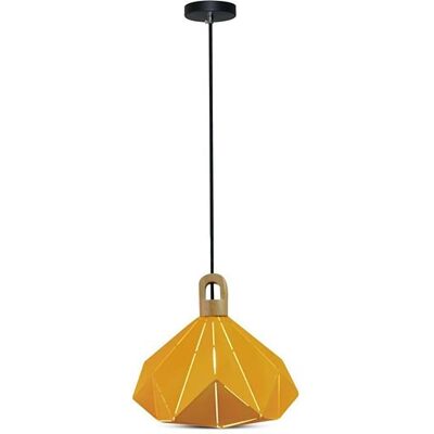 V-tac Pendellampe mit Holzaufsatz - E27 Max 60W V-tac Pendellampe mit Holzaufsatz - E27 Max 60W