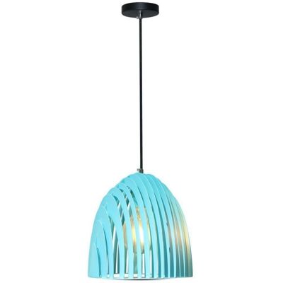 V-Tac Vt-7255-W Kronleuchter Mit Prismatischer Glocke Aus Metall, Led-E27-Lampenfassung (Max. 60 W), Blu Sku 3953 V-Tac Vt-7255-W Kronleuchter Mit Prismatischer Glocke Aus Metall, Led-E27-Lampenfassung (Max. 60 W), Blu Sku 3953