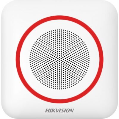 Hikvision Ds-Ps1-Ii-We/red Neue Funksirene Für Den Innenbereich Mit 2-Wege-Kommunikation Ds-Ps1-2-We Ax Pro Hikvision Ds-Ps1-Ii-We/red Neue Funksirene Für Den Innenbereich Mit 2-Wege-Kommunikation Ds-Ps1-2-We Ax Pro