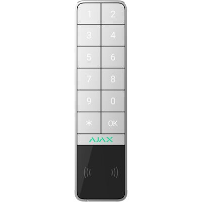 AJAX Keypad Kabellose Outdoor-Tastatur Weiß – Sichere Und Intelligente Steuerung – Artikelnummer 99967.286.Wh1 AJAX Keypad Kabellose Outdoor-Tastatur Weiß – Sichere Und Intelligente Steuerung – Artikelnummer 99967.286.Wh1