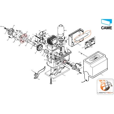 Came Schutz Elektronik-Platine Bz – 119ribz014 Came Schutz Elektronik-Platine Bz – 119ribz014