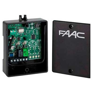 Faac Externer Funkempfänger, 2 Kanäle, 433 Mhz, Omnidec Xrc2 433 Faac Externer Funkempfänger, 2 Kanäle, 433 Mhz, Omnidec Xrc2 433