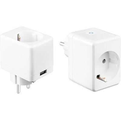 V-TAC Smart Home VT-5002 Wi-Fi Steckdose - Innenbereich, 10A V-TAC Smart Home VT-5002 Wi-Fi Steckdose - Innenbereich, 10A