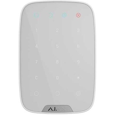 AJAX Ajkp Keypad 868mhz Kabellose Touch-Tastatur Wird Zur Scharfschaltung/unscharfschaltung Des Sicherheitssystems Weiße Farbe AJAX Ajkp Keypad 868mhz Kabellose Touch-Tastatur Wird Zur Scharfschaltung/unscharfschaltung Des Sicherheitssystems Weiße Farbe