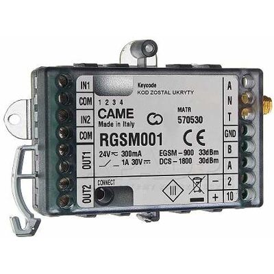CAME RGSM001 GSM Gateway Modul - Automatisierung & Sicherheit CAME RGSM001 GSM Gateway Modul - Automatisierung & Sicherheit
