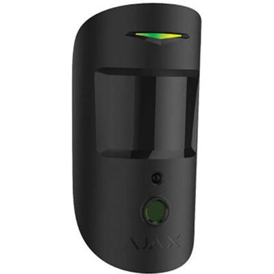 Ajax MotionCam Drahtloser Bewegungsmelder mit Fotoverifikation - Schwarz Ajax MotionCam Drahtloser Bewegungsmelder mit Fotoverifikation - Schwarz