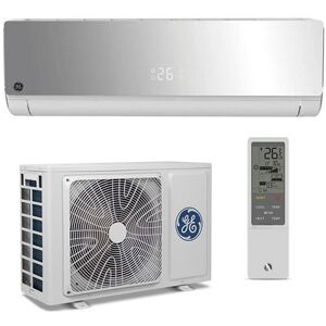 Ge Appliances Wandmontierte Single-Split-Inverter-Klimaanlage 9000 Btu, Weiße Farbe A++/a+ General Electric Future Series Wifi Integriertes Intelligentes Management, Bestehend Aus Ges-Njgw25in-20 + Ges-Njg25out-20