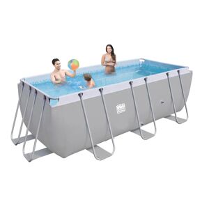 Happy People GmbH & Co. KG Happy People Stahlrahmenpool-Set, 400x207x 122cm