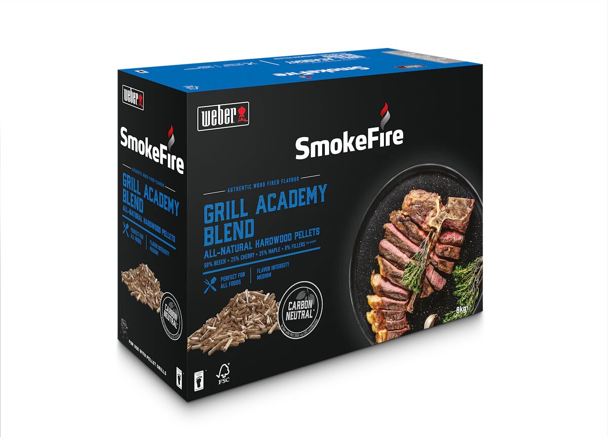 Weber Holzpellets 100 % natürlich Grill Academy Blend 8 kg