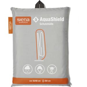 Siena Garden Ampelschirmhülle AquaShield 55/60 x 250 cm, 100 % Polyester Hellgrau