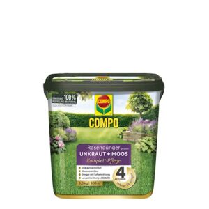 COMPO FLORANID® Rasendünger gegen Unkraut+Moos Komplett-Pflege 9 kg für 300 m²