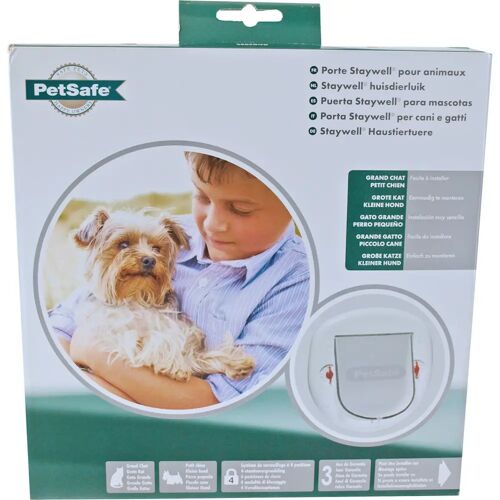 PetSafe Katzenklappe groß 4-Way 280 weiß