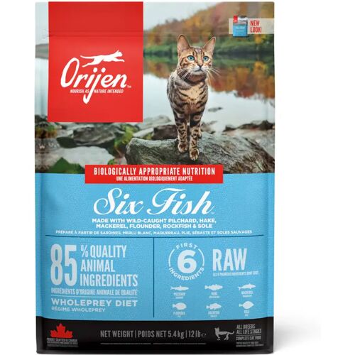 Orijen 6 Fish Katzentrockenfutter 1,8 Kilogramm