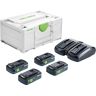 Festool Energie-Set SYS 18V 4x4,0/TCL 6 DUO