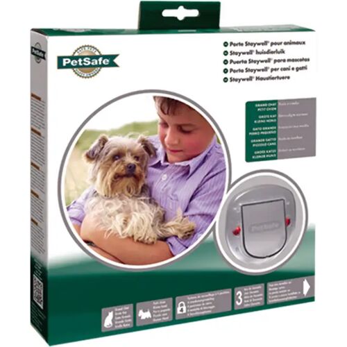 PetSafe Katzenklappe groß 4-Way 270 transparent