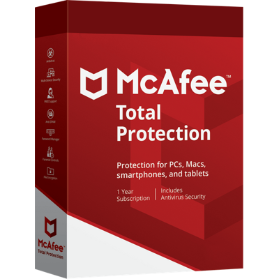 McAfee Total Protection, 10 Geräte - 1 Jahr, Download McAfee Total Protection, 10 Geräte - 1 Jahr, Download