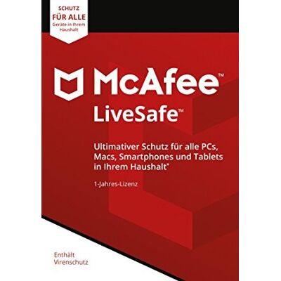 McAfee LiveSafe - Unbegrenzte Geräte - 2 bis 3 Jahre McAfee LiveSafe - Unbegrenzte Geräte - 2 bis 3 Jahre