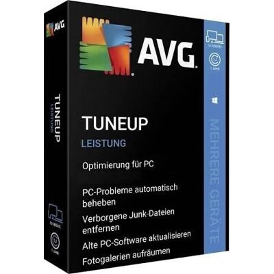 AVG TuneUp 2026 - 3 PC - 1 Jahr, Download AVG TuneUp 2026 - 3 PC - 1 Jahr, Download