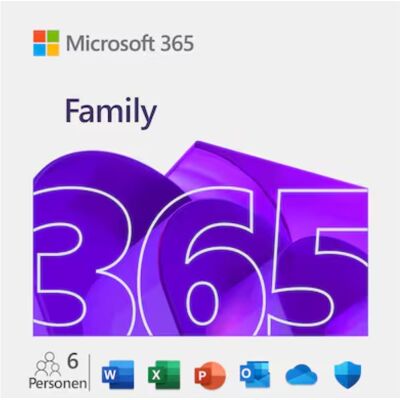 Microsoft 365 Family, 6 Nutzer, Download Microsoft 365 Family, 6 Nutzer, Download