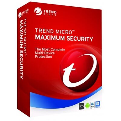 Trend Micro Maximum Security 2026, 5 Geräte - 2 Jahre, ESD, Download Trend Micro Maximum Security 2026, 5 Geräte - 2 Jahre, ESD, Download