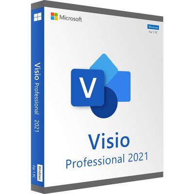 Microsoft Visio 2021 Professional, ESD, Download Microsoft Visio 2021 Professional, ESD, Download