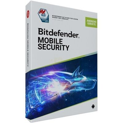 Bitdefender Mobile Security 2024/2025, 3 Geräte - 18 Monate Bitdefender Mobile Security 2024/2025, 3 Geräte - 18 Monate