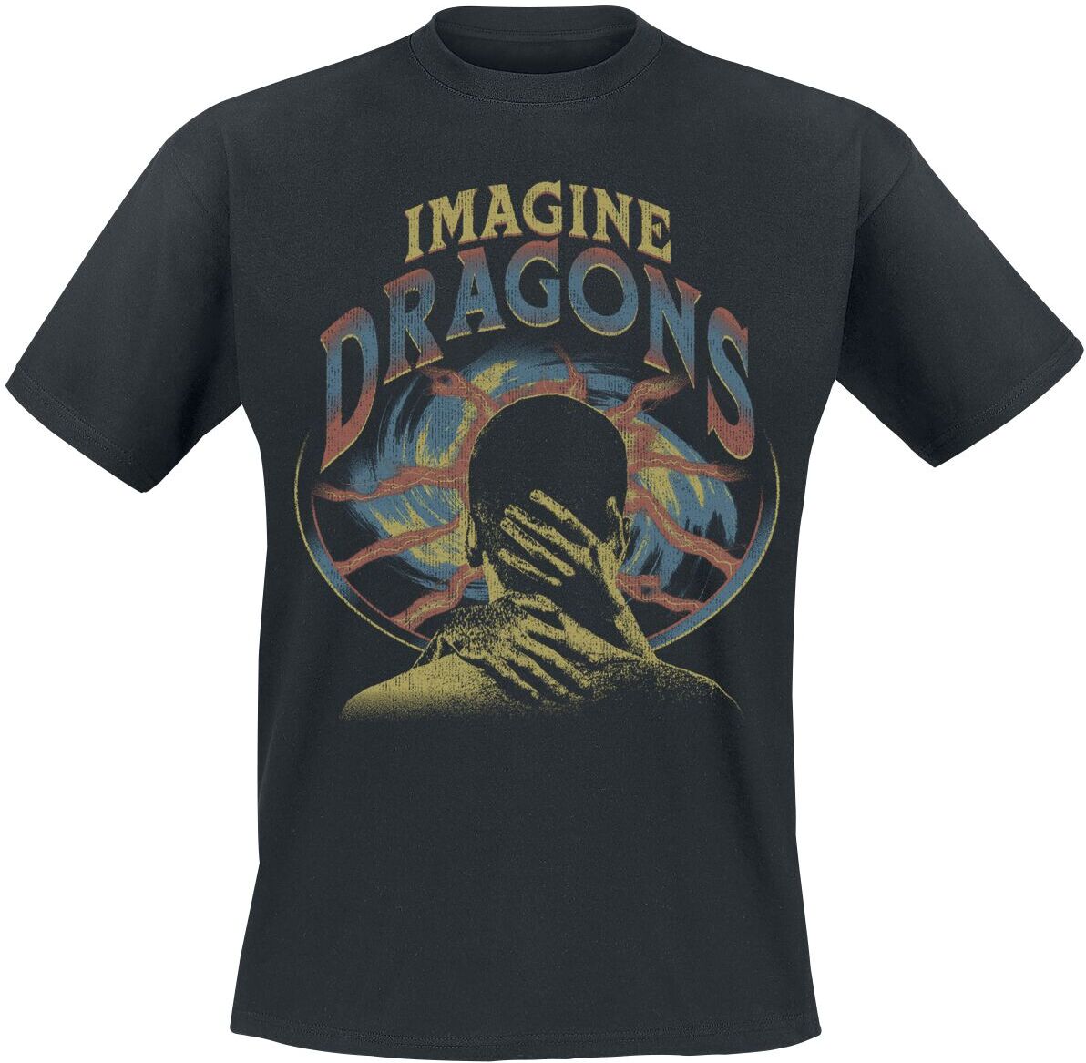 Imagine Dragons T-Shirt - Hands - S bis 3XL - für Männer - Größe L - schwarz  - Lizenziertes Merchandise! - Männer - male