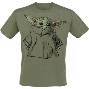 Star Wars T-Shirt - The Mandalorian - Grogu - Sketch - S bis XXL - für Männer - Größe XXL - grün  - EMP exklusives Merchandise! - Männer - male