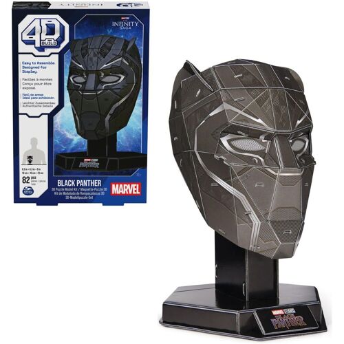 Black Panther - Marvel Puzzle - 4D Build - Black Panther - schwarz  - Lizenzierter Fanartikel - Unisex - unisex