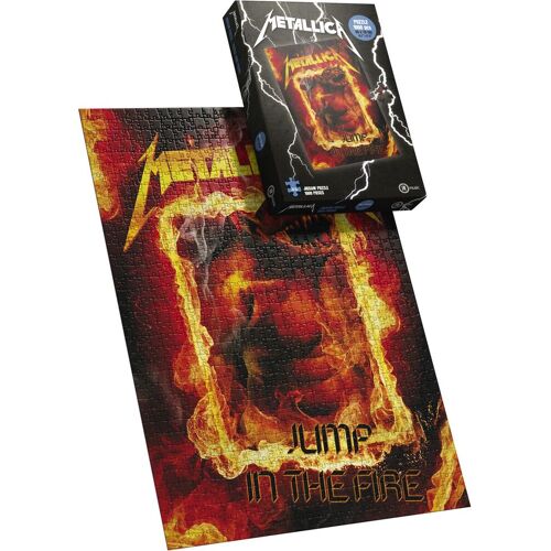 Metallica Puzzle - Fire Demon - Puzzle   - Lizenziertes Merchandise! - Unisex - unisex