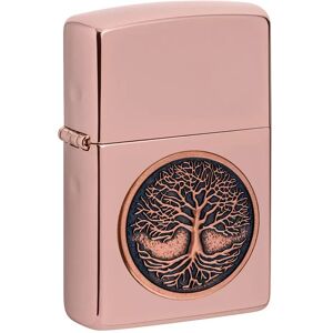 Zippo Tree of Life Emblem High Polish Rose Gold 49638-000002, Feuerzeug