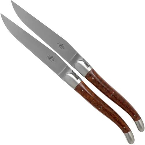 Rio Forge de Laguiole LAT22MINAM Schlangenholz mattiert 2-teiliges Steakmesserset