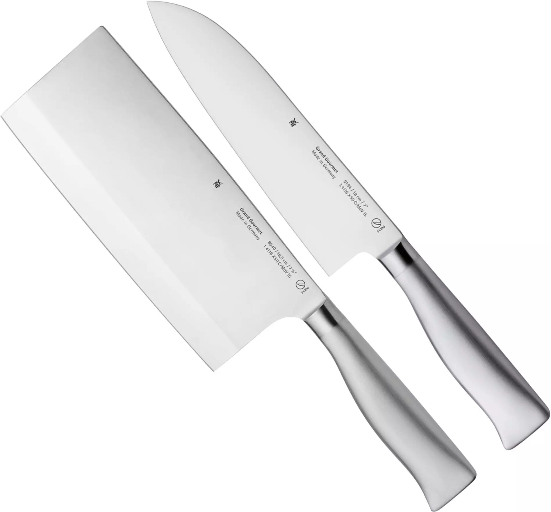 WMF Grand Gourmet 1882139992 2-teiliges asiatisches Küchenmesser-Set