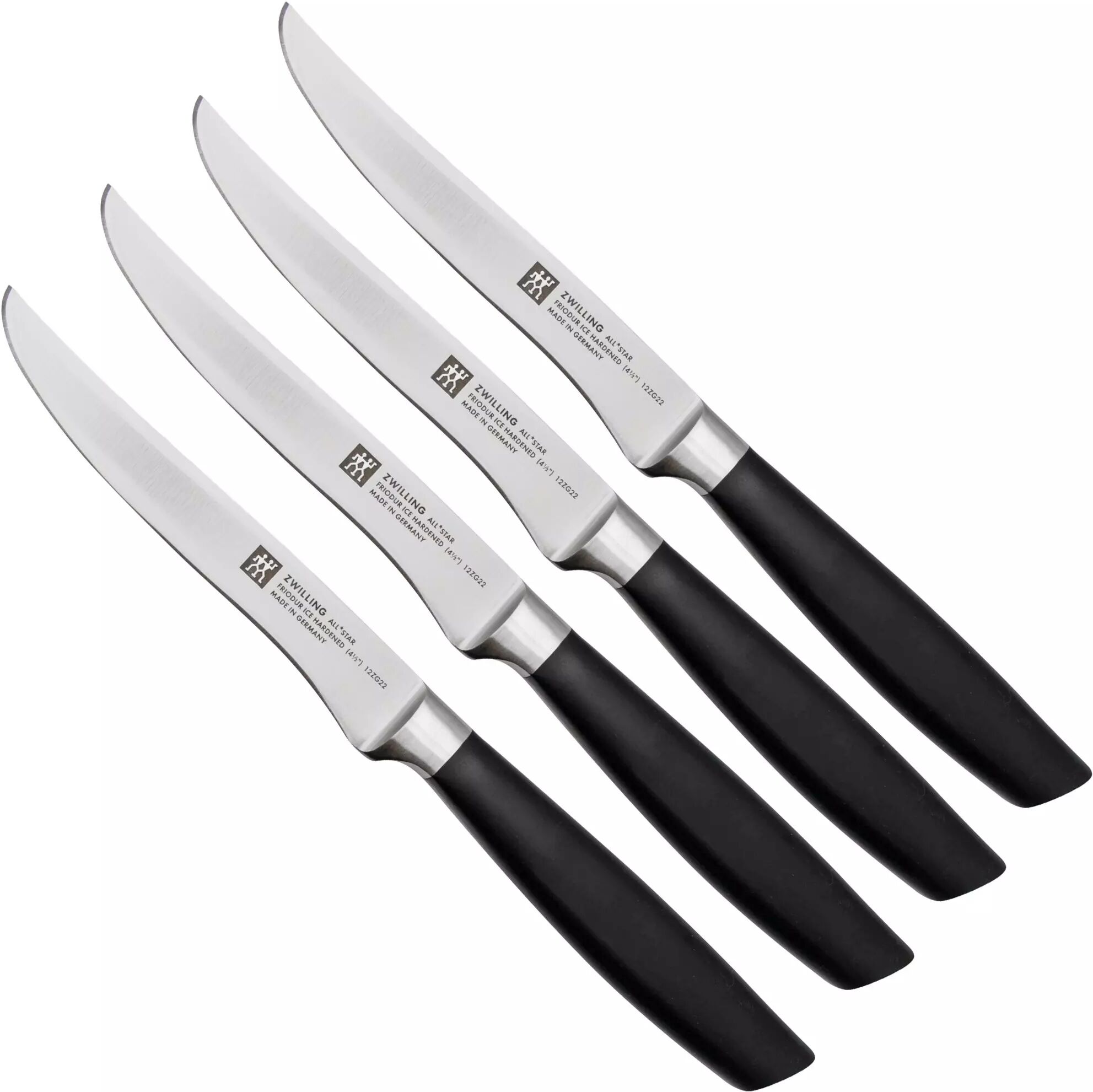 Zwilling J.A. Henckels Zwilling All Star 1022591, 4-teiliges Steakmesser-Set, silbern