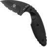 KA-BAR TDI Original 1481 Serrated Black, Hard Plastic Sheath, feststehendes Messer