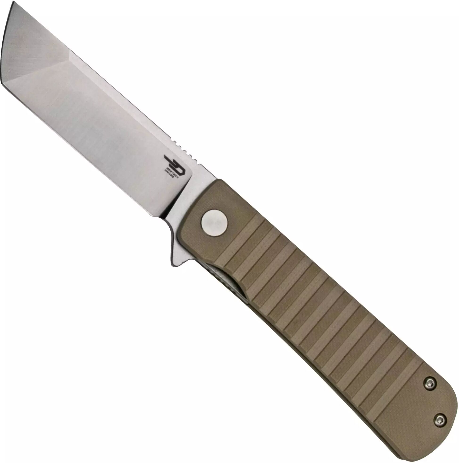 Bestech Titan BG49A-2 Stonewashed, Beige G10, Taschenmesser