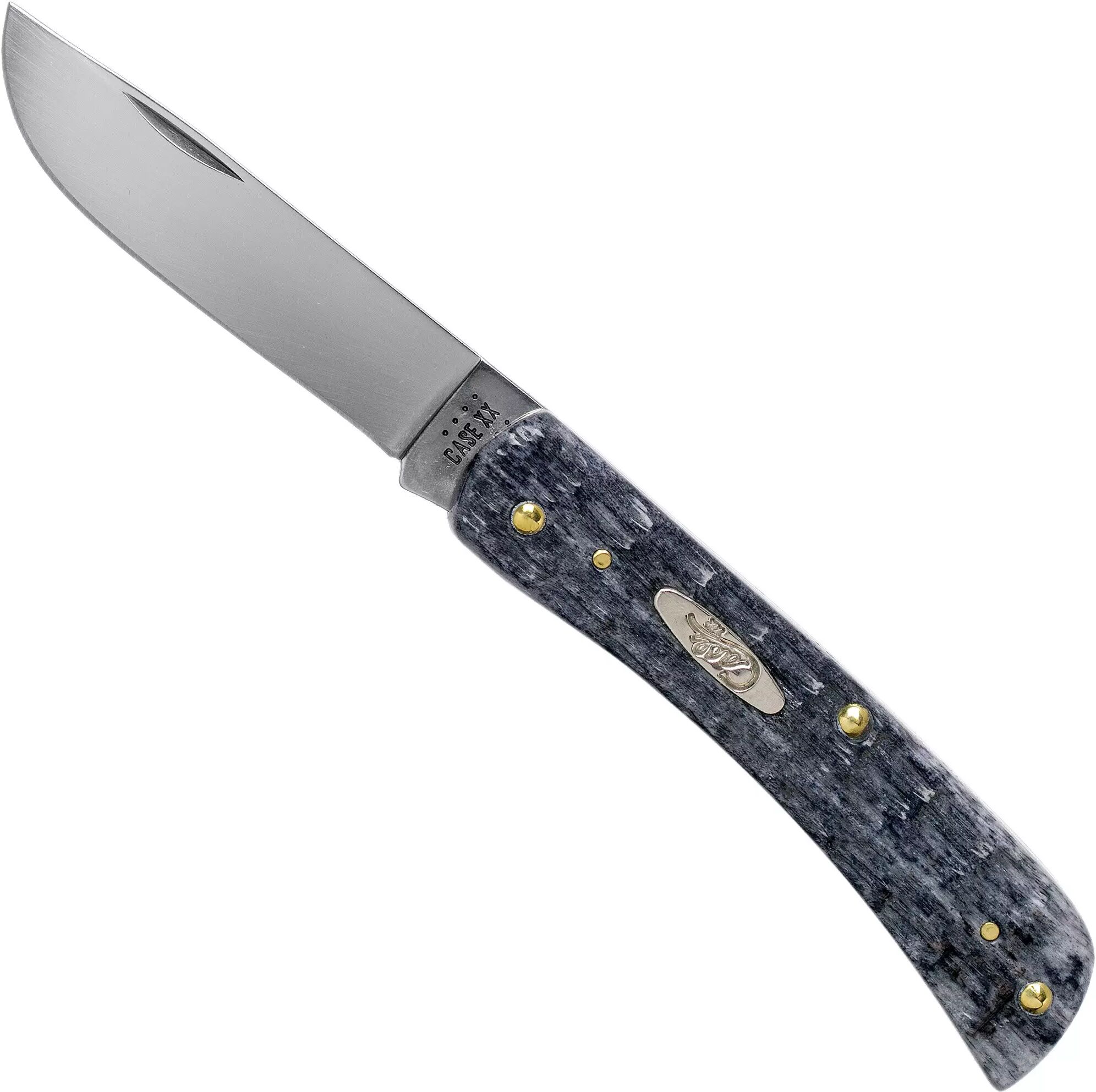 Case Knives Case Sod Buster Jr Pocket Worn Grey Bone, Crandall Jig, 58412, 6137 CV Taschenmesser