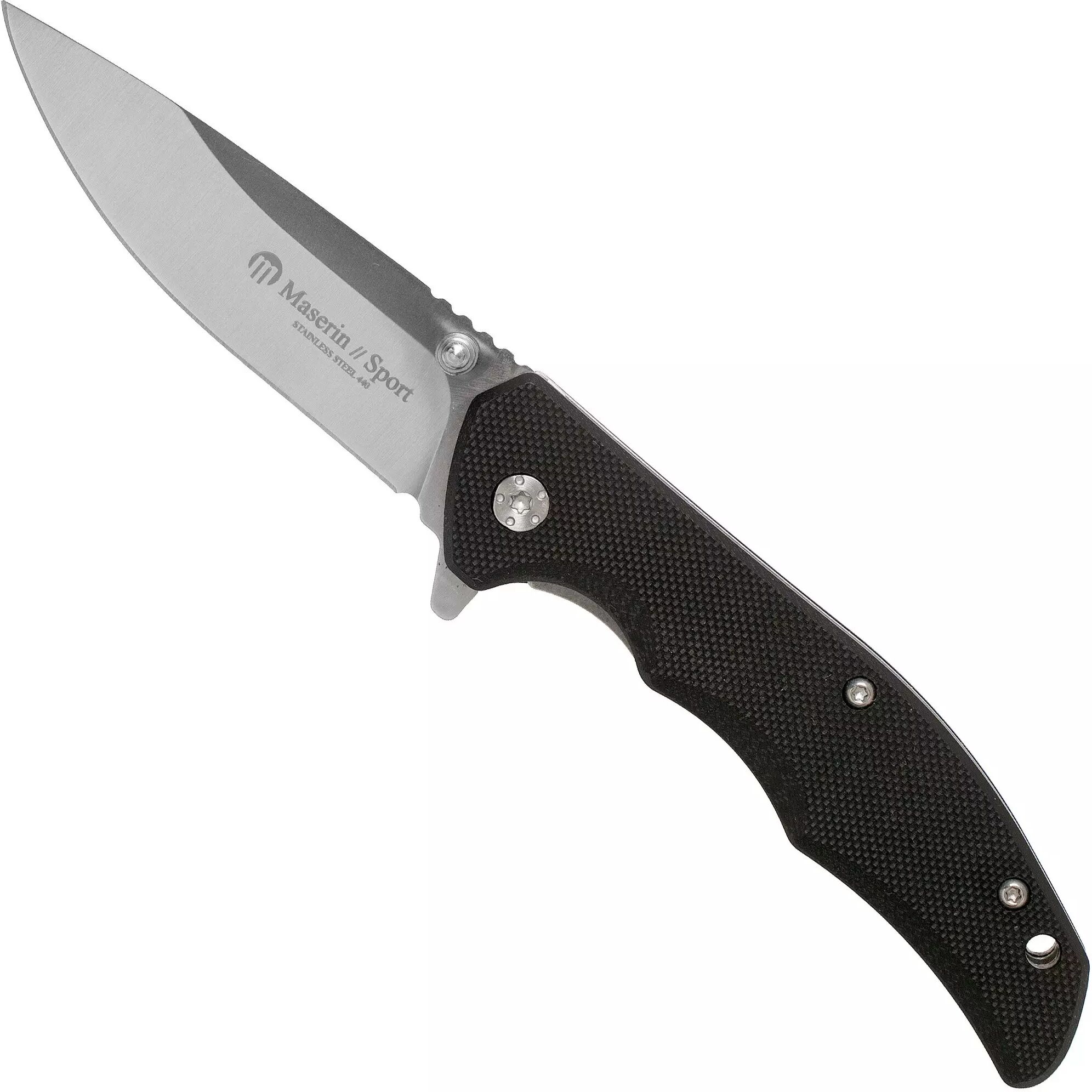 Maserin Sport 4 46004G10N Black G10 Taschenmesser