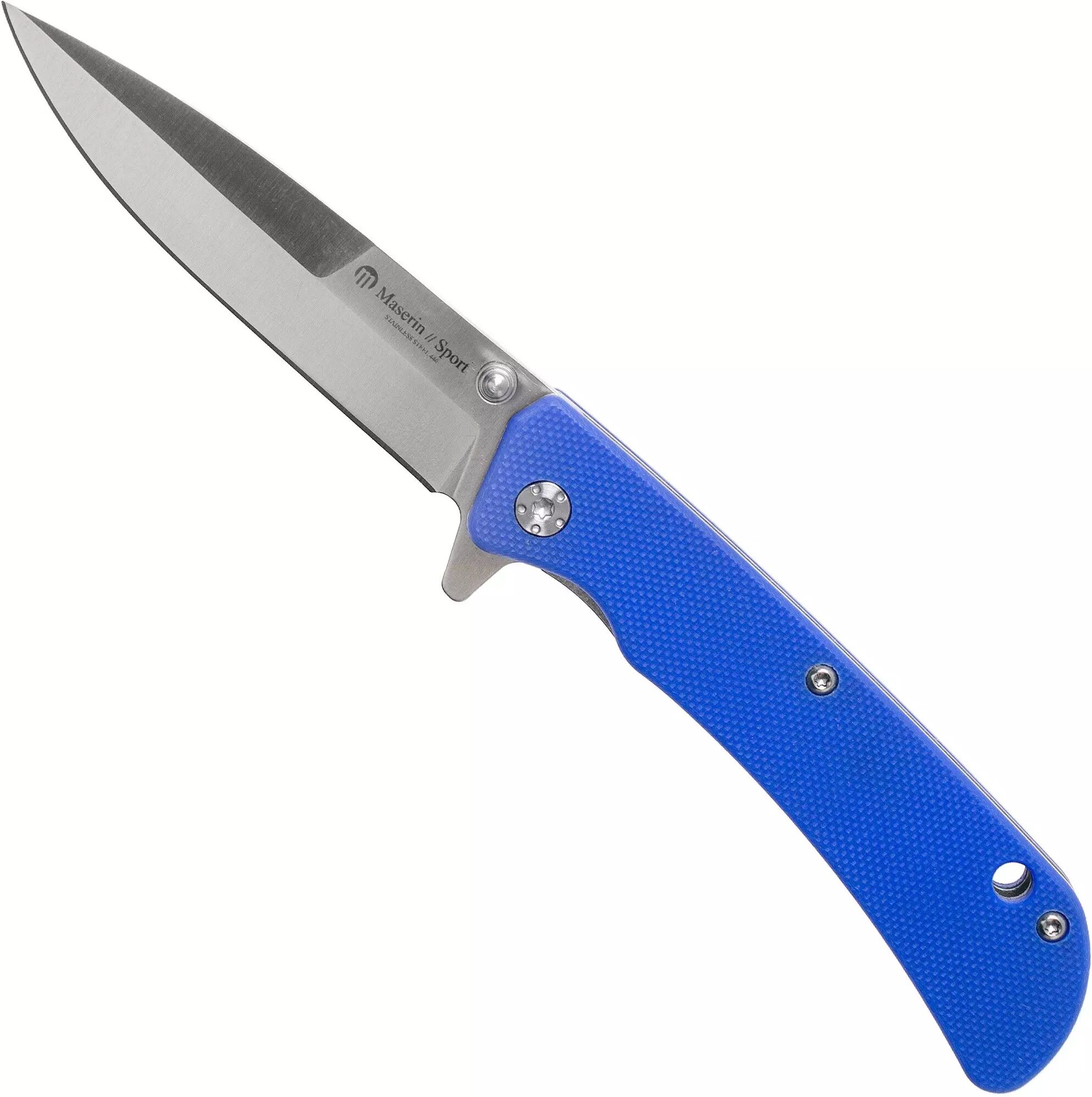 Maserin Sport 6 46006G10B Blue G10 Taschenmesser