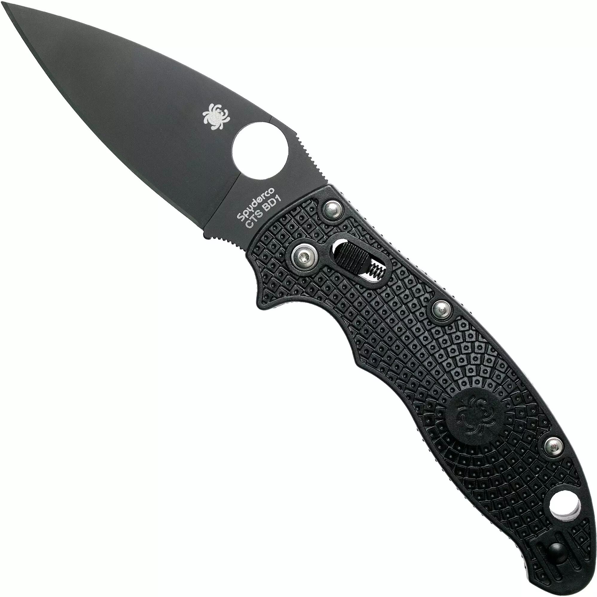 Spyderco Manix 2 Lightweight C101PBBK2 Taschenmesser, schwarz