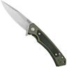 Case Knives Case The Marilla, Green Anodized Aluminum, S35VN, Black G10 Inlay, 25883 Taschenmesser